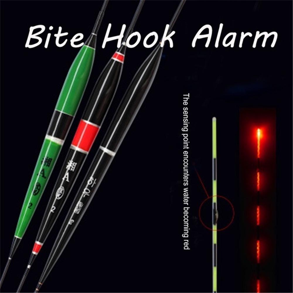 Smart Fishing Float LED Fishing Bobber Night Light Bite Hook Luminous Glowing