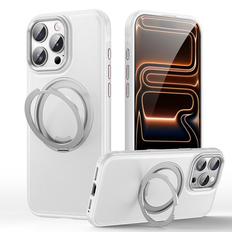 Leather Texture 360 Degrees Rotating Magnetic Holder Phone Case