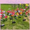 Elegant Solar Powered Butterfly Tree Stake Light Ideal For Waterproof Lawn Decor