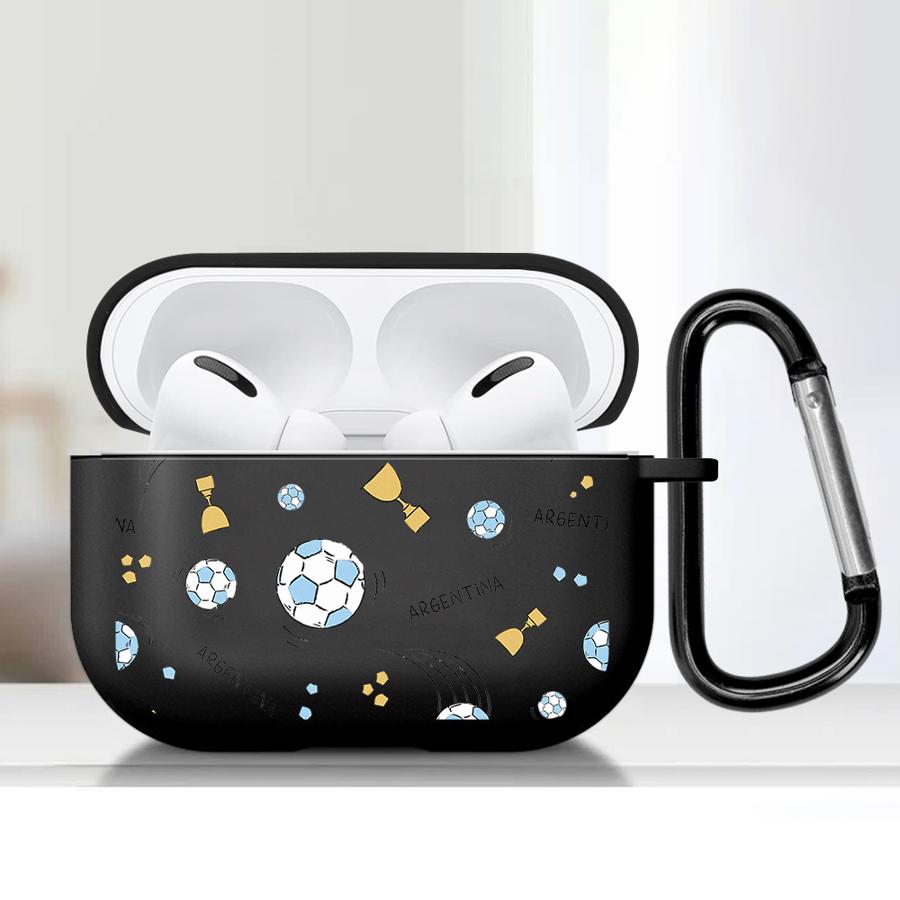 Cute Cool Football Case For Airpods Pro2 3 4 Pro3 1 2 Pro Earphone Cases Cover
