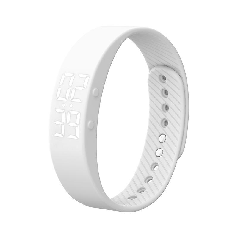 New Smart Multifunctional Wristband Women Pedometer Calories Sports Fitness Tracker IP65 Waterproof Smart Digital Bracelet белый