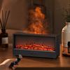 Fireplace Flame Aroma Diffuser with 3D Flame Effect, Oil Diffuser for Bedroom Home
