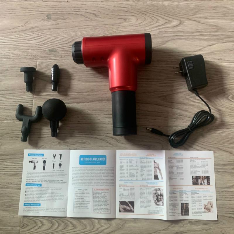 Electric Multifunctional Sports Massage Gun for Deep Muscle Relaxation and Yoga