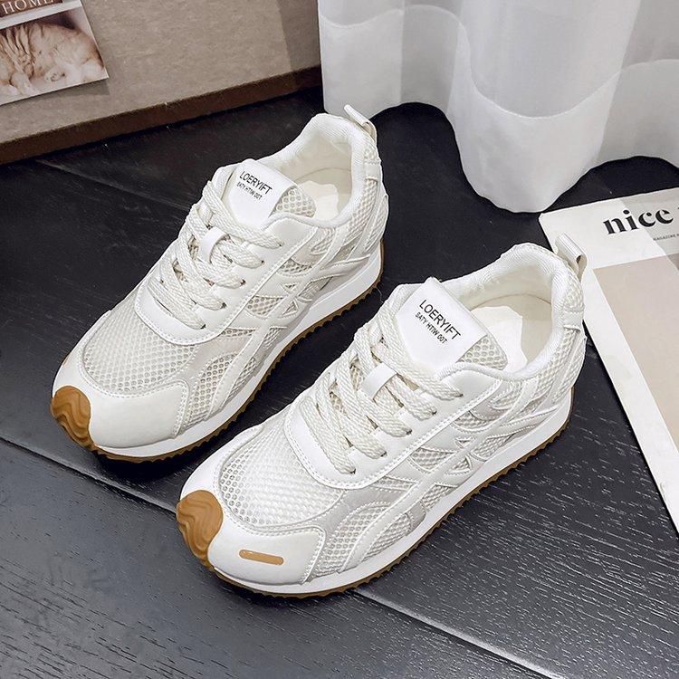 

[youshilai] thick-soled German training shoes for women s 2025 spring and summer new mesh breathable Forrest Gump shoes for women s casual shoes 35