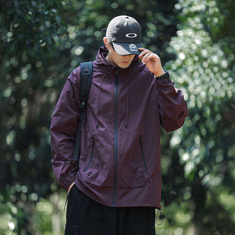 Ice Silk UV Protection Jacket - Unisex Summer Lightweight Sunproof Coat for Fishing & Outdoor Sports