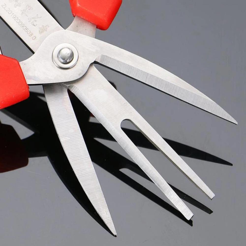 Double-port Agriculture Thinning Scissors Fruit Flower Bonsai thinning Shears Multi-use Pruning Garden Picking Cultivating Tool