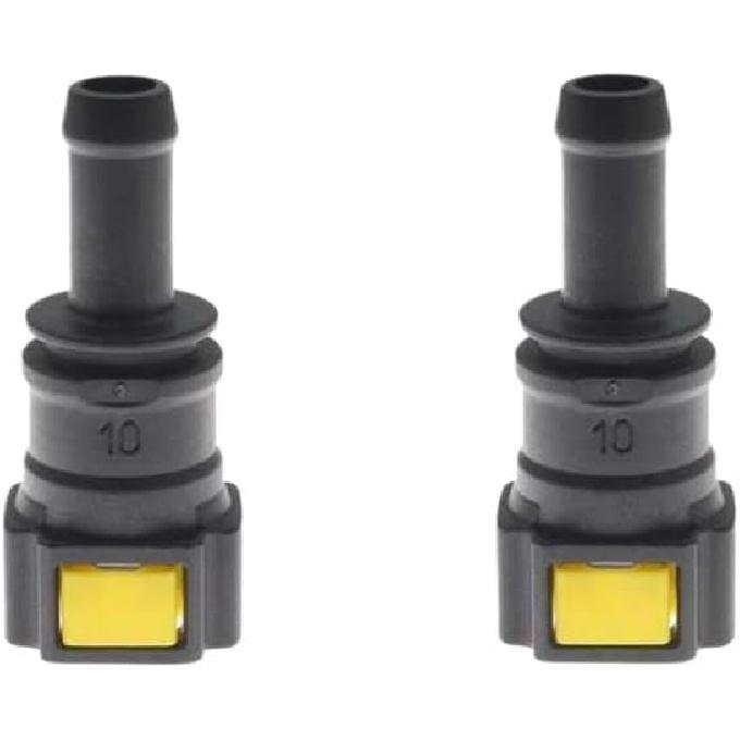 

1/2/5/10 ID10 Compatible Quick Release Connect Connector For Trucks Fuel Line Hose Coupler Rubber Hose Coupler 20805109(2PCS) 2PCS