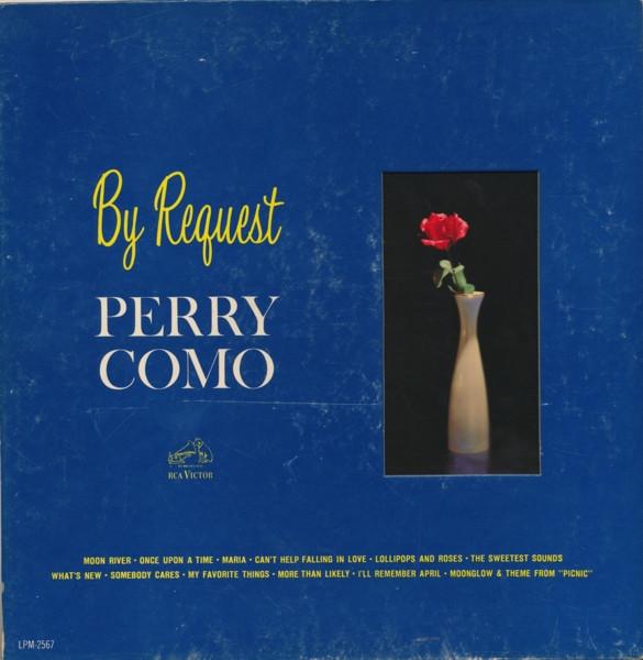 

LP Record PERRY COMO By Request LPM2567 RCA Victor Canada Soundtracks Musicals Used