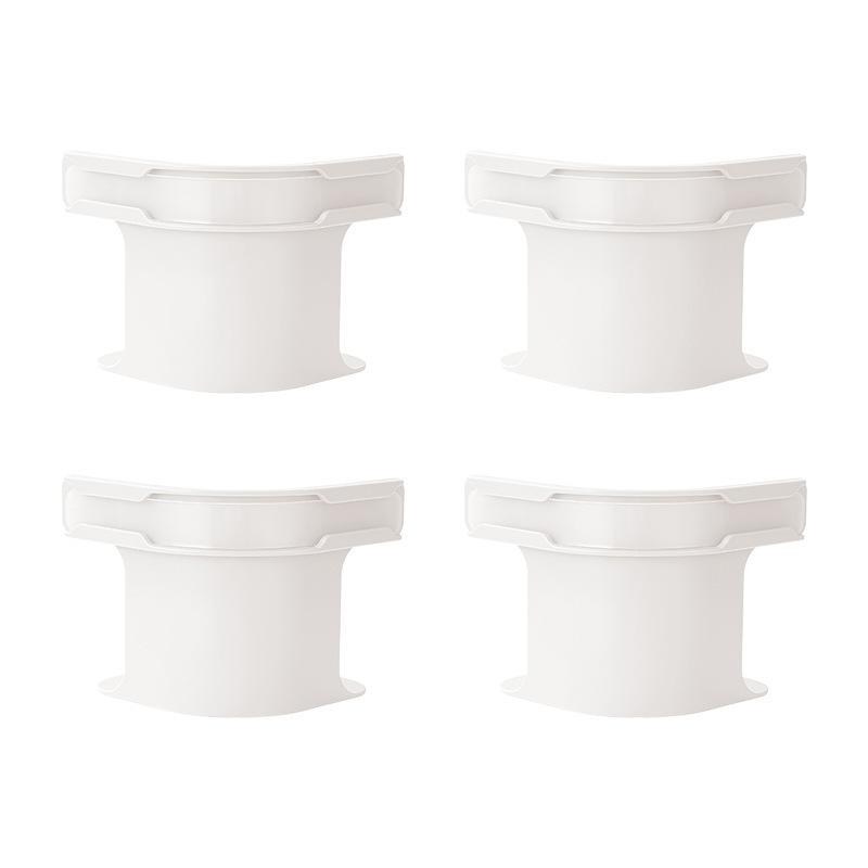 Invisible Non-Slip Plastic Bed Sheet Holders - 4 Pieces for Secure Fitted Covers and Quilts