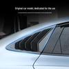Glossy Carbon Fiber Rear Quarter Window Trim for BYD Seal