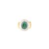 Natural Malachite Gemstone 925 Stamped Silver Handmade Ring Fashionable Jewelry RR-61-40