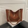 Textured Chain Shoulder Bag, Stylish Little Deer-shaped Bag for The Armpit, Tote Bag
