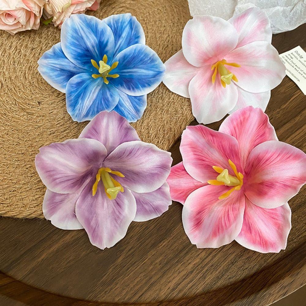 Cloth Flower Hair Clip Korean Style Bohemian Style Hair Clip Simple Flower Hairpin  Women