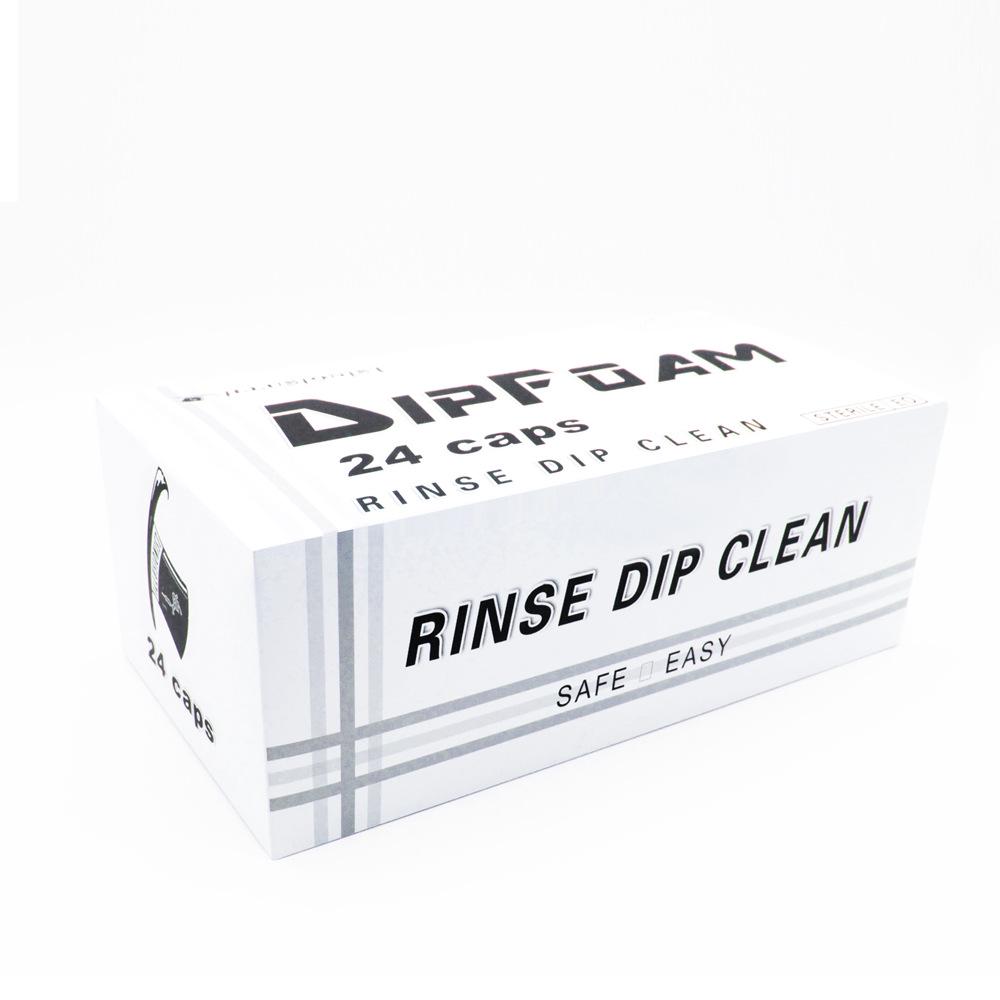 

Набор для одноразовой очистки татуировок из 24 предметов: Игольчатые насадки, чашки для промывки, губка и кисть