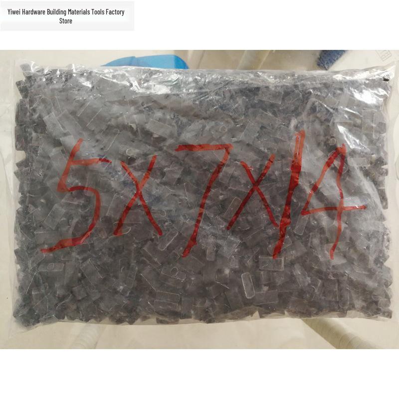 Marble & Tile Leveling Shims with Acrylic Caulking Grout