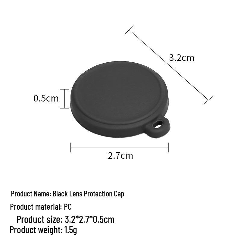 Insta360 GO Ultra Silicone Lens Cap: Anti-Scratch Protective Cover for Sports Cameras