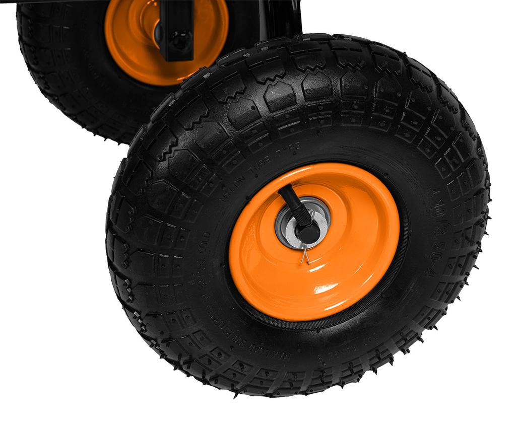 Steel garden cart 300kg
