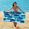 Thin Quick Drying and Absorbent Sports Towel, Double-sided Velvet, Ultra-fine Fiber Beach Swimming Towel, Quick Drying Towel
