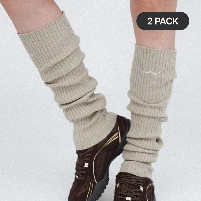 Knit Leg Warmer (4colors) - 2PACK