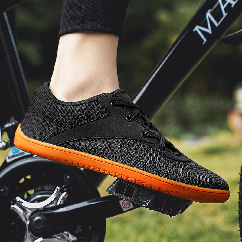 

Men s Lightweight Wide-Foot Barefoot Shoes: Non-Slip, Breathable, Casual for Shopping, Cycling, Fitness 40