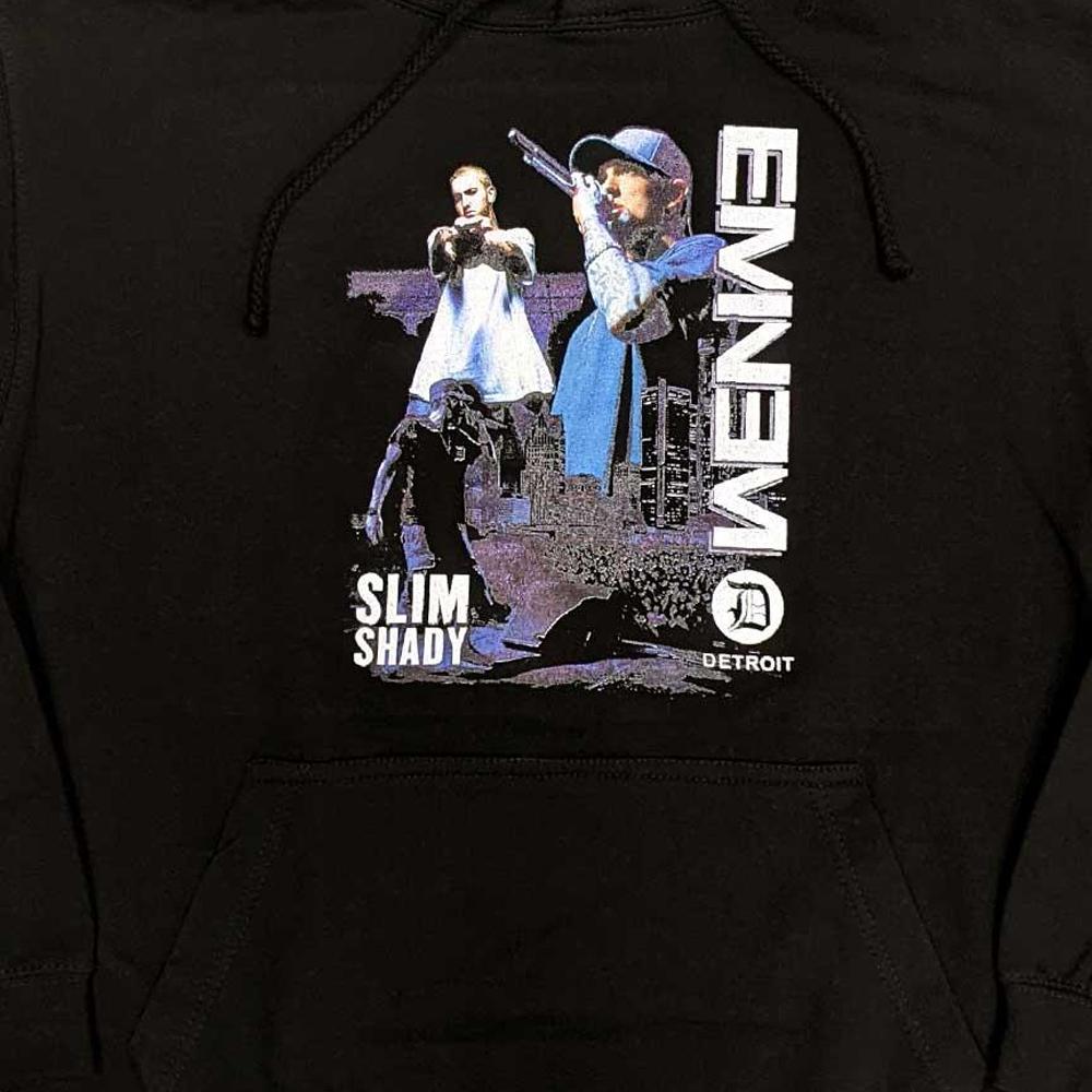Eminem Unisex Adult Detroit Pullover Hoodie