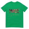 I Love My Soldier Military Army Wife Usa Camour Flag Tshirt