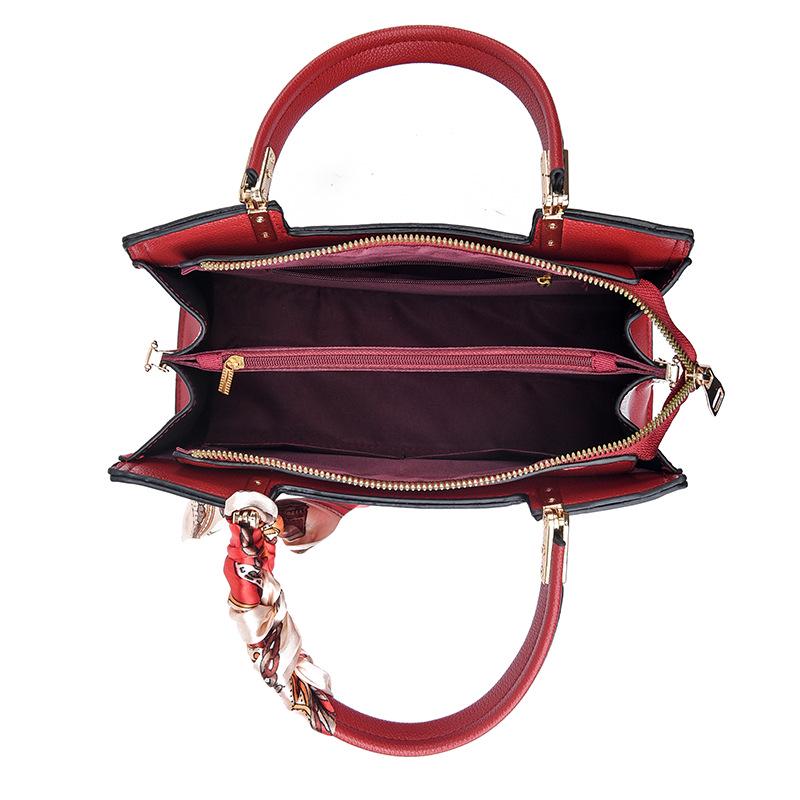 Elegant Red Crossbody Handbag for Weddings - Ideal for Mother of the Bride
