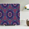 Bohemian Shower Curtains Retro Colorful Boho Printed Bath Curtain Polyester Fabric Home Decor Mosaic Shower Curtains with Hooks