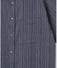 MILLO ARCHIVE Twisted Half Shirt [Stripe Navy]