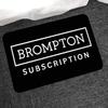 Brompton LOGO Floor Mat Non-Slip Laundry Room Mat Laundry Decor Balcony Child Living Room Bedside Mats