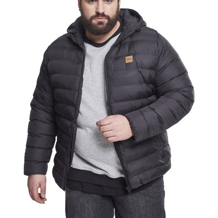 Parka - Urban Classics - Basic Bubble - Doudoune Matelassée - Capuche - 2 Poches Latérales