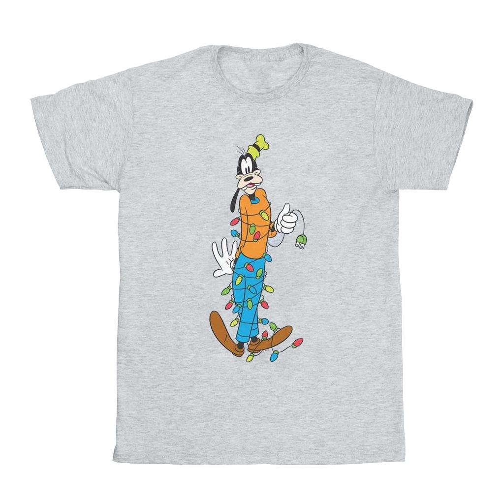 Disney Goofy Christmas Lights T-Shirt für Herren
