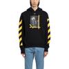 Caravaggio-print Hoodie OMBB097C99FLE0131001