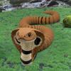 Snake Ornament Bold Design Snake 3D Printing Figure Dramatic Snake Statue Adult Stress Relief Fidget Toy