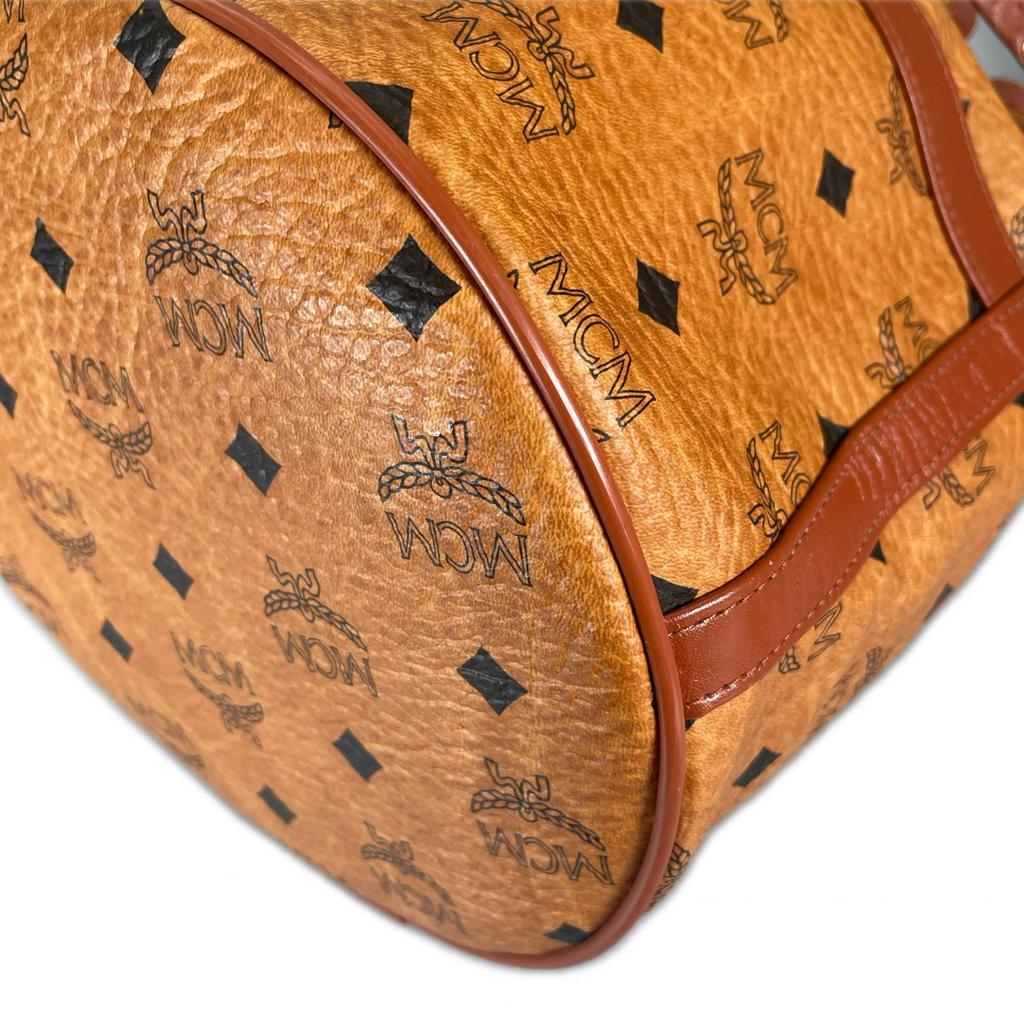 MCM Vicetos Handbag Brown Women Drawstring bag used