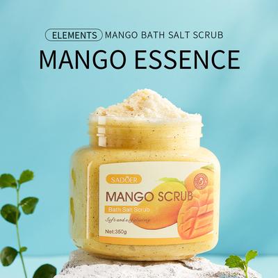 SADOER Fruit Bath Salt Scrub Cream Exfoliating Body Care