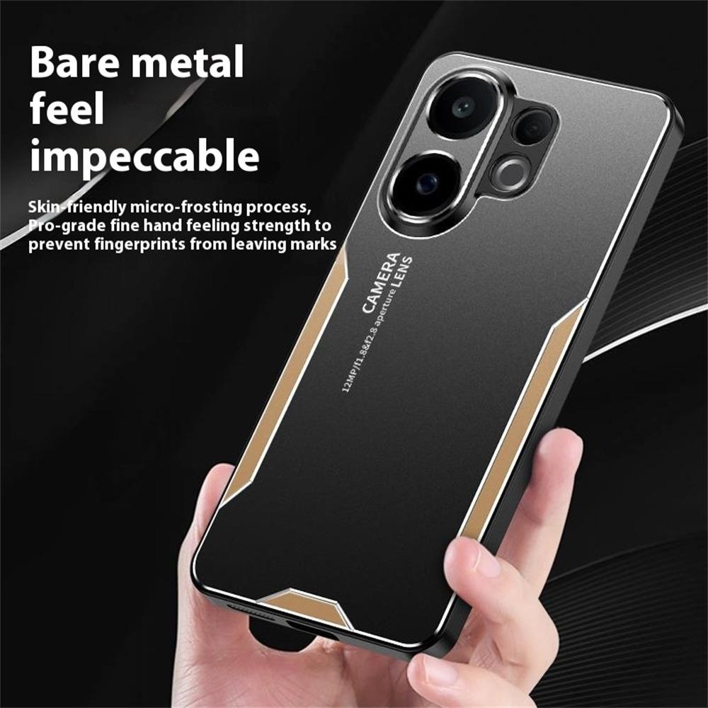 For Vivo S30 5G Phone Case Aluminium Alloy TPU PC Back Cover