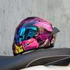 Professional Racing Dual Lens Safety Helmet, Off-road Motorcycle Full Face Protector, Approved by DOT