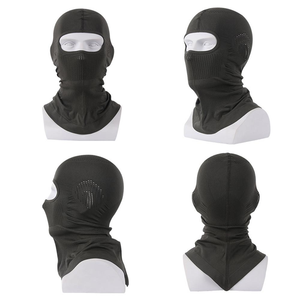 High Elasticity Breathable Balaclava Hat Cycling Full Face Mask Outdoor Sports Ski Motorcycle Mask Scarf Helmet Inner Cap