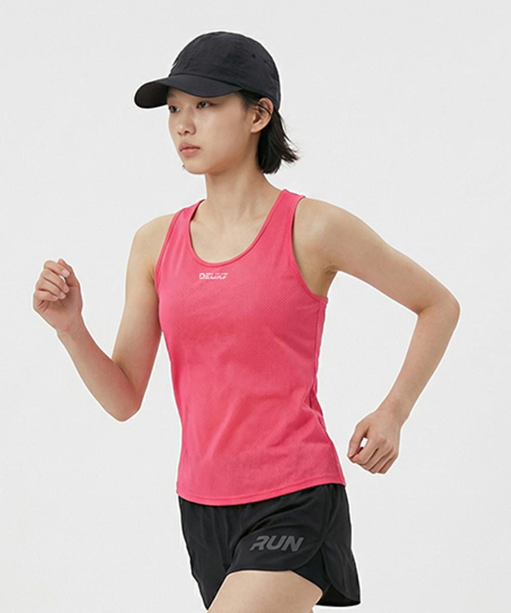 Dues Fishing Essential Running Singlet Active Pink W 85