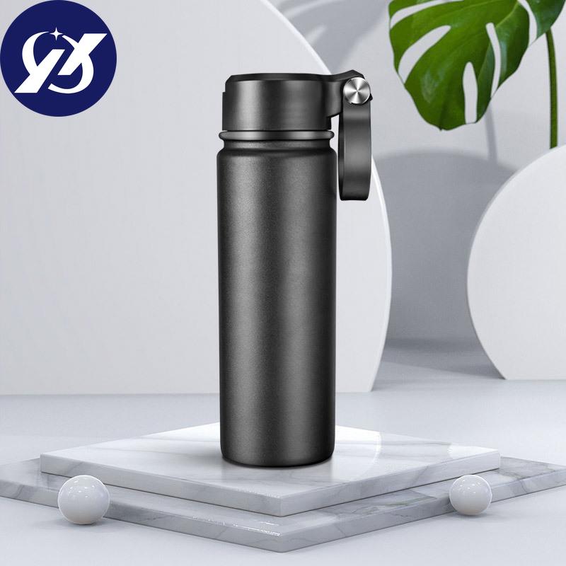 Car Cup Sports Outdoor Stainless Steel Large-capacity Water Glass Straw Mug