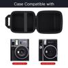 (Case Only) Fujifilm Instax Mini 41/40 Instant Camera Storage Case, Black - co2CREA