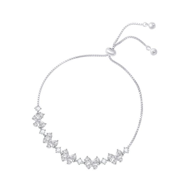 Luxurious Copper Alloy Bow Tie Bangle: Elegant Women's Jewelry