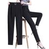 Women's Ice Silk High Waist Skinny Harem Pants - Slimming, Versatile, Trendy Suit Trousers
