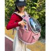 Pet Cat Bag Large Cat Bag Portable Bag for Outdoor Use Panoramic Space Capsule Backpack for Pet Cats Pet Handbag On the Back