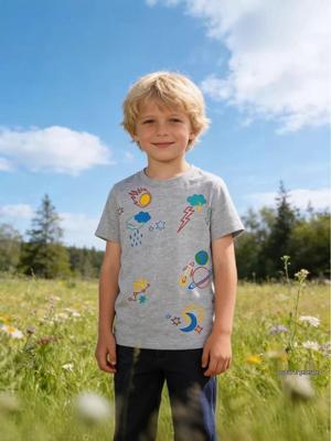 2026 Spring/Summer Boys' Short Sleeve T-shirt Collection