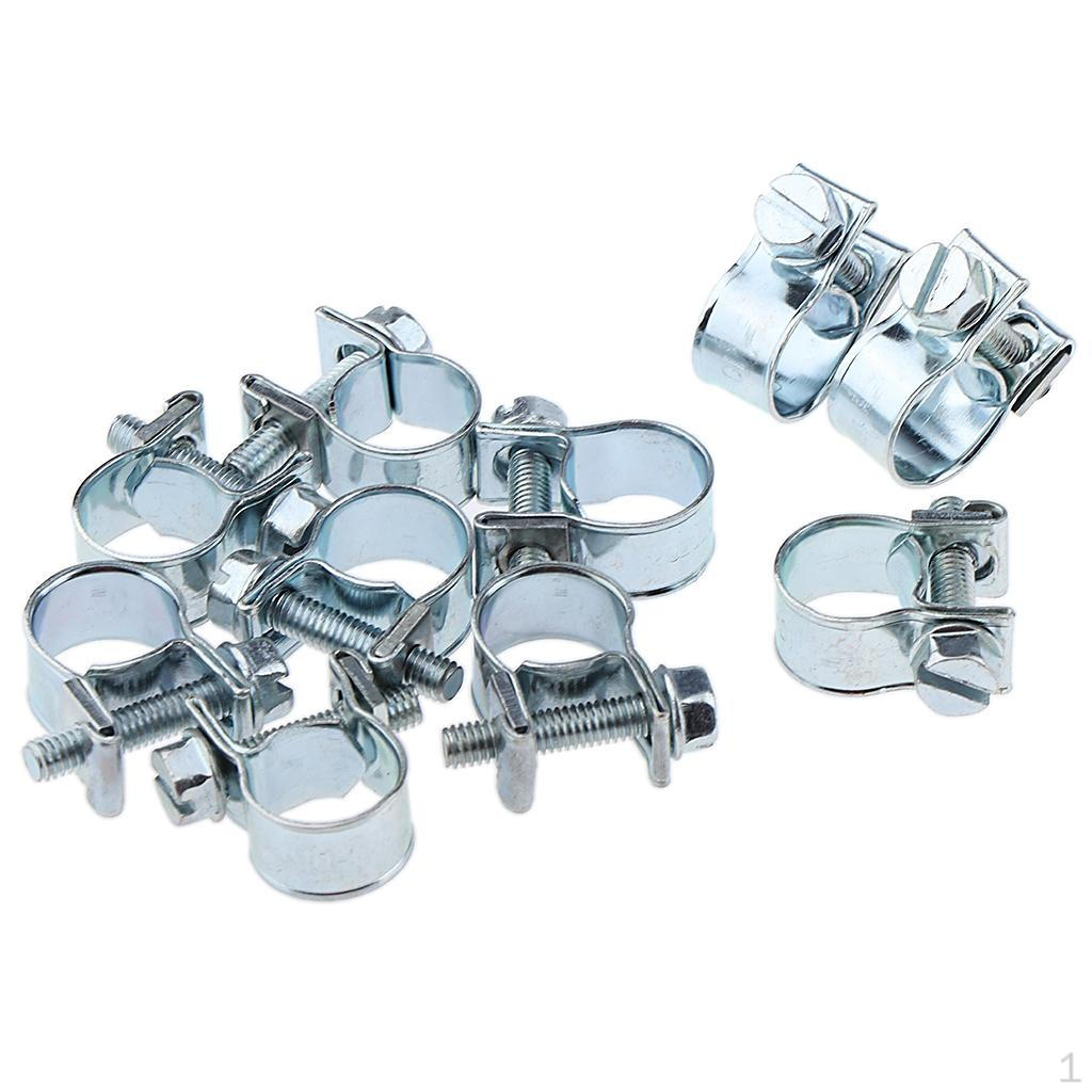 10 Clamps Fuel Line Clips