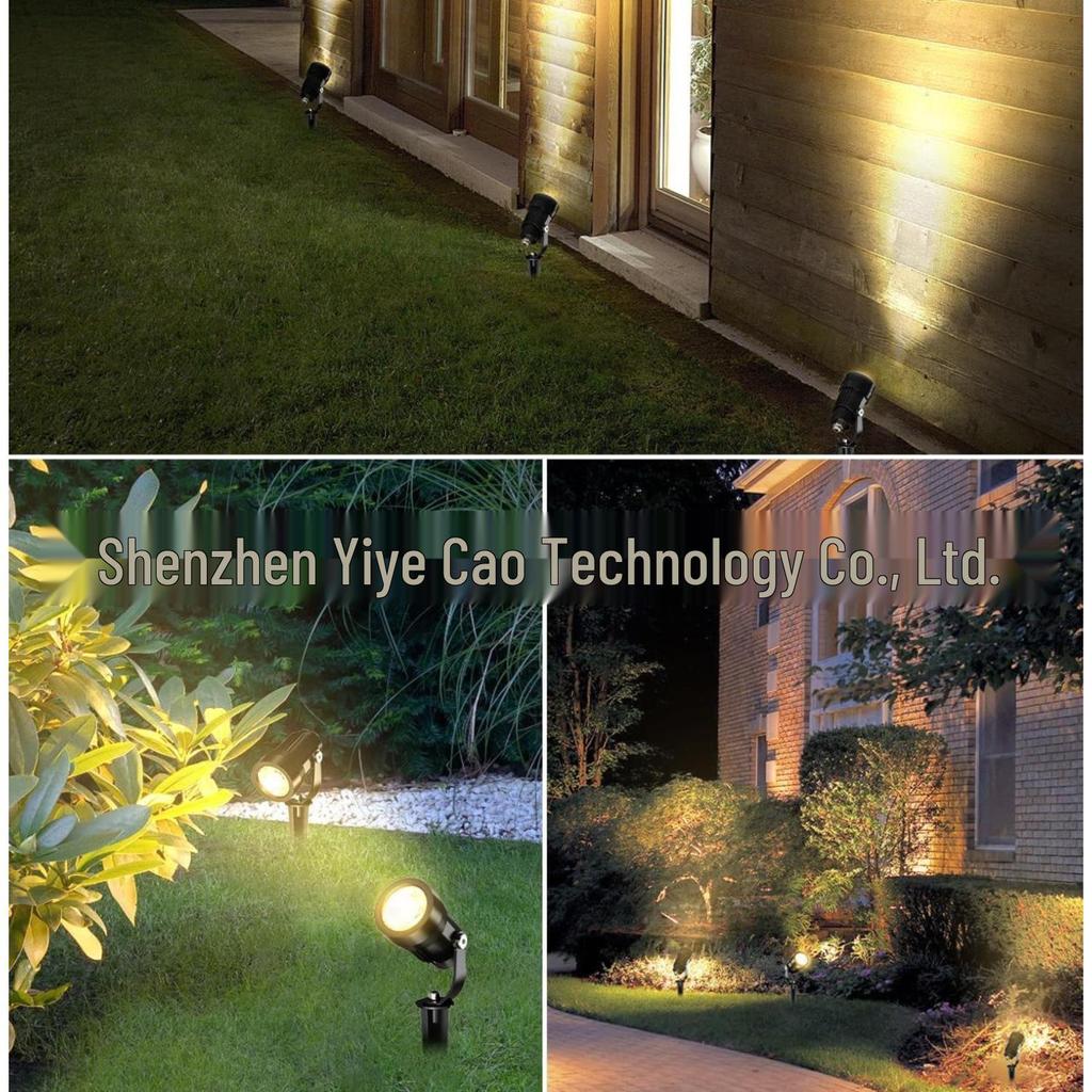 5W Outdoor Waterproof Landscape Spotlight with CE Certification for Trees, Courtyard Paths, and Lawns.