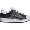 Adidas Superstar 2 J Black Lenticular Stripes Kids Sneakers Core-Black Matte-Silver Cloud-White JQ0314