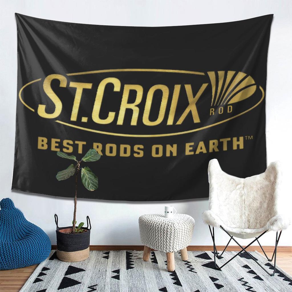 Life Love St Croix Merch Tapestry Wall Hanging Aesthetic Home Decor Tapestries for Living Room Bedroom